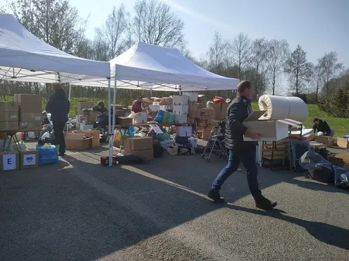 Réfugiés ukrainiens : plus de la moitié des dons viennent d'Anjou...